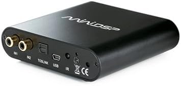 2x4 HD Digital Audio Signal Processor, Analog, USB, Toslink Audio Source, 4 Presets Stored