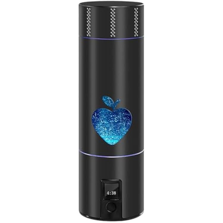 210ML Hydrogen-Rich Water Cup, SPE Technology Alkaline Maker, Hydrogen Concentration Up to 5300PPB, USB Rechargeable, Anti-Oxidation Hydrogen Water Generator
