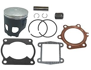 Piston Gasket Rings Set KIT FITS Yamaha Blaster 200 YFS 200 1988 1989 1990 1991 1992 1993 1994 1995 1996 1997 1998 1999 2000 2001 2002 2003 2004 2005 2006 STD Size