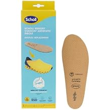 Scholl Solette Antistatic In Memory Cushion Per Evoflex Classic, Beige, 37 EU