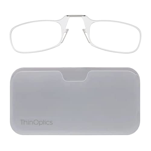 ThinOptics unisex-adult Universal Pod Case  Rectangular Reading Glasses