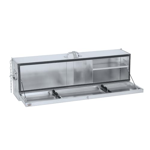 Weaver Livestock Deep Hanging Galvanized Livestock Show Box, Sturdy Spacious Grooming Box, Cattle Storage for Grooming Essentials