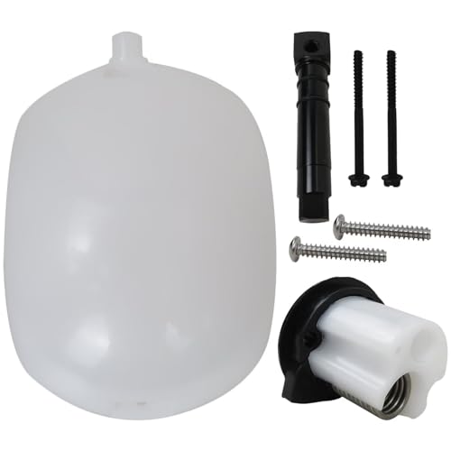 385310681 RV Toilet Flush Ball and Shaft Kit for Dometic Sealand Toilet Models 110, 147, 148, 210, 647, 648, 709, Not for 300, 310, or 320 Series