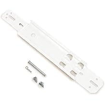 DURA-LIFT 21 in. White Powder Coated Garage Door Opener Reinforcement Bracket Kit
