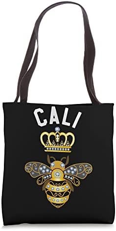 Cali Name Cali Birthday Gifts Queen Crown Bee Cali Tote Bag