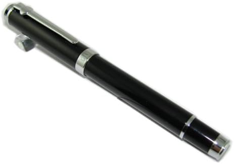 Lanxivi Duke Carbon Fiber Black Fountain Pen Medium Nib Size with Pen Pouch