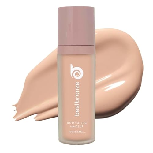 Best Bronze Bombshell Body Makeup - Tattoo Cover Up Makeup & Body Foundation Waterproof - Tattoo Concealer Waterproof for Scars, Varicose Veins Cover Up & Leg Foundation N4.75 Beige