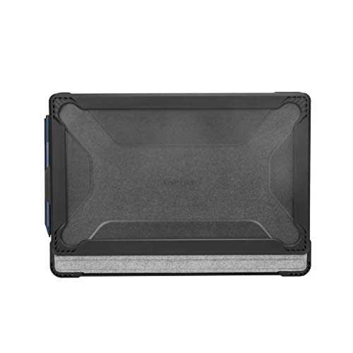 Targus SafePort Rugged Microsoft Surface Pro 6, Pro 2017 & Pro 4 Case Cover with Hands Free Kickstand, Military Grade Drop-Safe Protection, Stylus Holder, Secure Closure, THD137GLZ