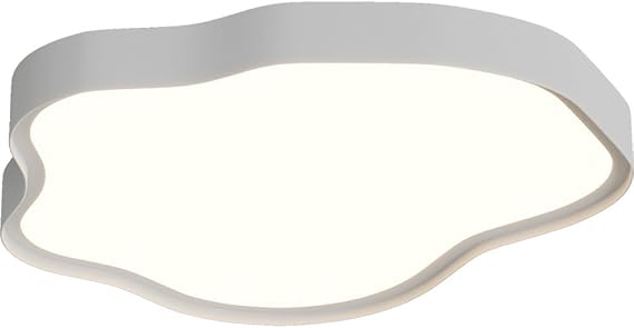 Cloud Shape LED Flush Mount Ceiling Light Fixture,Modern Ceiling Lamp, Flat White Ceiling Lighting for Bedroom Hallway Kitchen Dining Room Ceiling Lamp Fixture