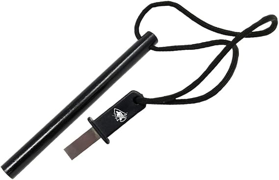 The Pathfinder School HD6 Ferrocerium Rod with Tungsten Striker