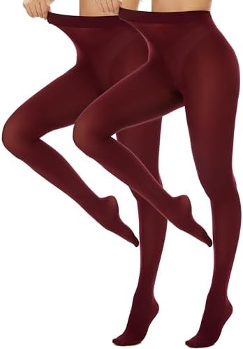 80D Womens Tights Semi Opaque Ultra Soft Solid Color Stretchable High Waist Footed Pantyhose with 20 Colors