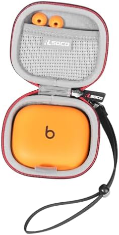 Hard Case for Powerbeats Pro 2 - RLSOCO Carrying Case for Beats Powerbeats Pro 2 Wireless Bluetooth Earbuds | Compact Design with YKK Zipper & Scratch Protection - Black Case Only