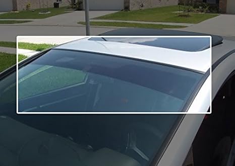 TRUE LINE Automotive Precut Windshield Sun Visor Window Tint Strip for Volvo C30 2 Door Hatch 2007-2013