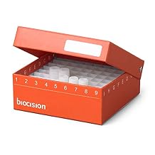 BCS-207O Orange TruCool Hinged Cryobox (Pack of 50)