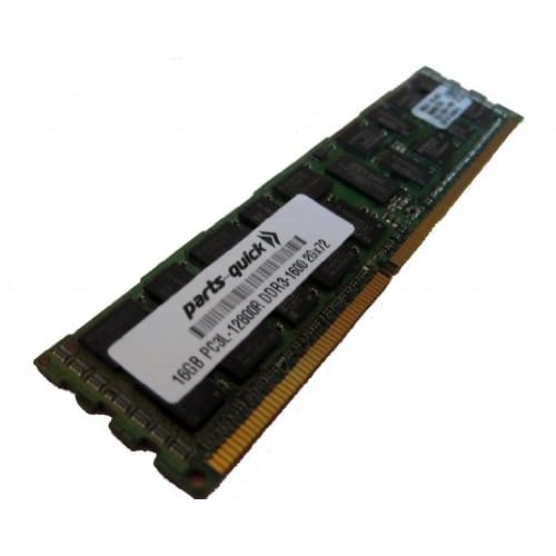 16GB DDR3 Memory for HP ProLiant DL380 G7 Server PC3L-12800 1600MHz ECC Registered Low Voltage DIMM