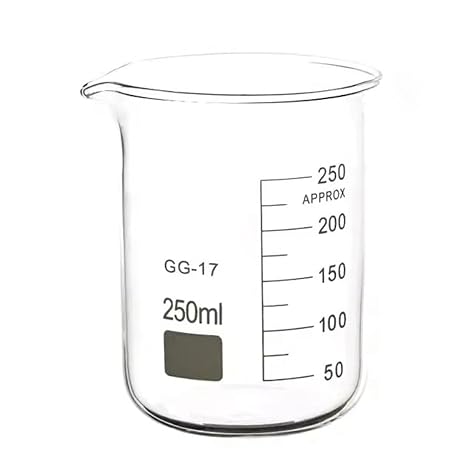 Glassware Labware 12PCS/LOT Glass Beaker 250ml Lab Supplies Glass Lab Beaker Sets
