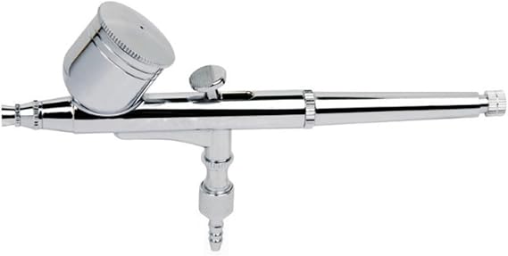 Precision 130E Gravity Feed Dual-Action Airbrush Kit Set 0.3mm Nozzle Spray Gun