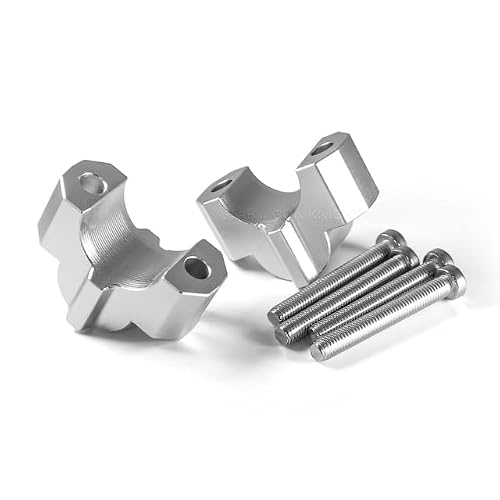VITINO Motorcycle Handlebar Riser Heightening Clamp Mount Fit for BMW S1000R M1000R 2021- Accessories Silver