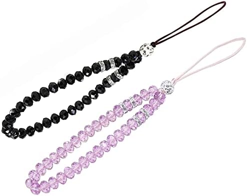Cell Phone Lanyard Strap Bling Crystal Beads Hand Wrist Lanyard