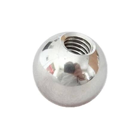 M5 Stainless Steel Ball, Perforated Tapping Steel Ball, Threaded Threaded Handle Ball, Hand Screw Ball, Perforated Steel ball-10mm m5 5pcs