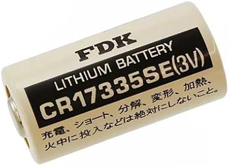 FDK BatteryGuy CR17335SE Industrial 3V 1800mAh 2/3A Lithiumbuton top Battery