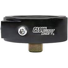 GlowShift Oil Filter Sandwich Plate Thread Adapter - 3/4-16 Thread - Install up to (4) 1/8-27 NPT Oil Pressure & Temperature Sensors - Includes O-Ring & Port Plugs