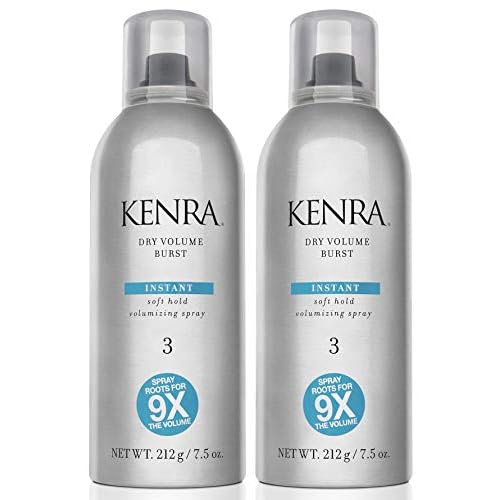 Dry Volume Burst 3 | Instant Volume Hairspray | Soft Hold Volumizing Spray | Dry Application | All Hair Types