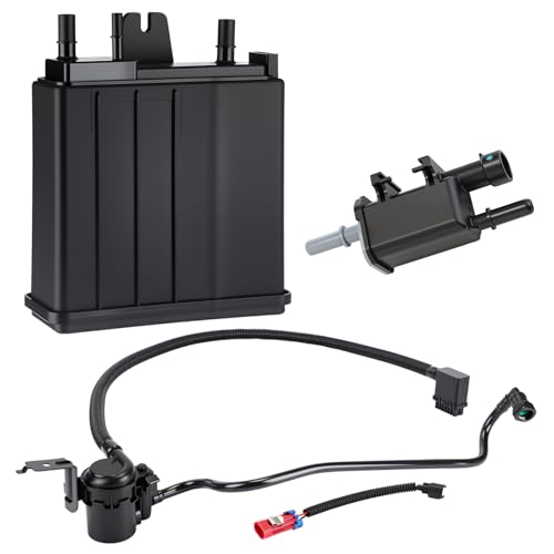 3 Pack EVAP Canister Kit Includes 215-464 15109431 911-149 12573648 Charcoal Canister, 214-1680 Purge Valve, 911-064 Vent Solenoid Compatible with GM Select Models