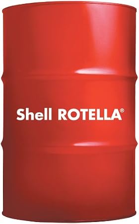 Shell ROTELLA 550019899 T5 10W-30 Synthetic Blend Heavy Duty Engine Diesel Oil - 5 Gallon Drum