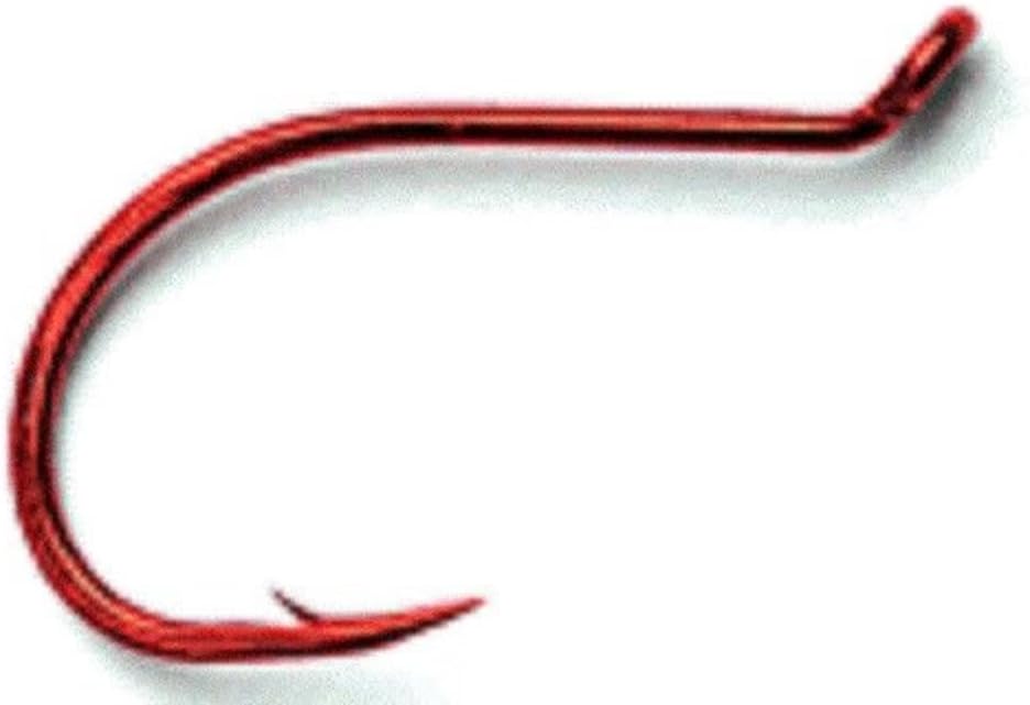 Mustad UltraPoint OctopusBeak Bait Fishing Hook, Blonde Red, 20, Pack of 25