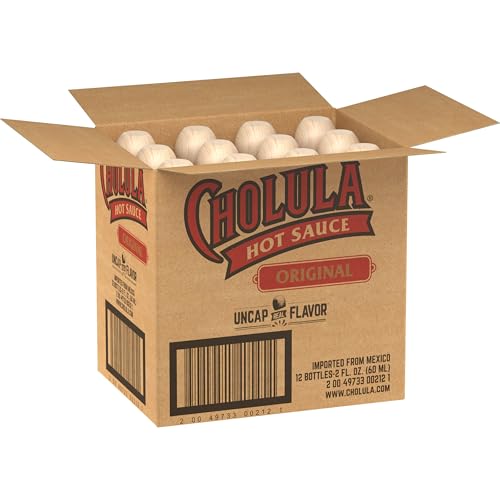 Cholula Original Hot Sauce, 2 fl oz Pack of 12