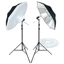 LINCO Lincostore Photo Studio Lighting Umbrella Kit for Portrait Photography Lights,Video Shooting AM184