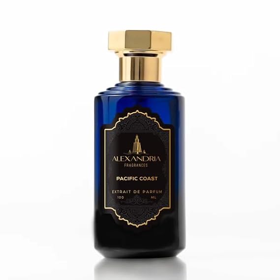 Alexandria Fragrances Pacific Coast Perfume - Premium Unisex Eau de Parfum with Blackcurrant, Peppermint & Lemon - Fragrance with Basil & Coriander Seeds Mens Cologne for Every Occasion - 60ml