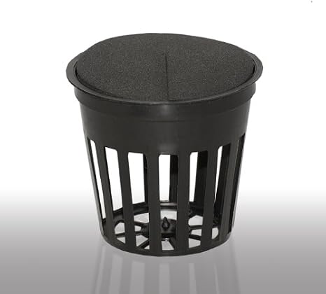 50 2 Inch Net Slit Pots and Neoprene Inserts Combination