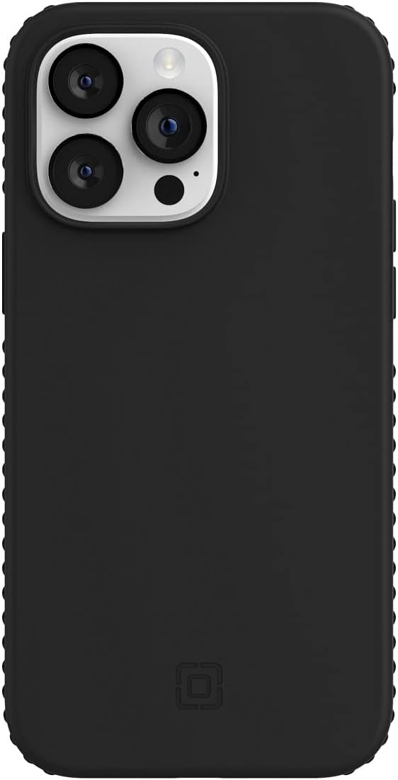 Incipio Grip for MagSafe Series Case for iPhone 14 Pro Max, Multi-Directional Grip, 14 ft (4.3m) Drop Protection - Black (IPH-2015-BLK)