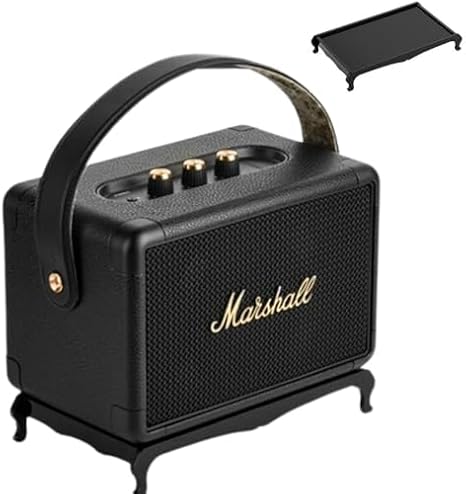 Coyktonty Speaker Stand for Marshall Kilburn II Wireless Portable Bluetooth Speaker Mount Desktop Stand Holder,Acrylic Bluetooth Speaker Stand Table Stand Holder