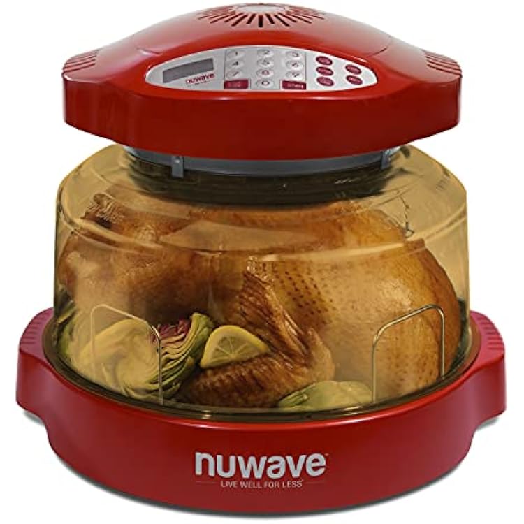NuWave 20633 Pro Plus Oven with Stainless Steel Extender Ring, Black