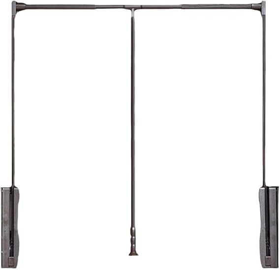 Pull Down Closet Rod Adjustable Hydraulic Drop Wardrobe Hanging Rail