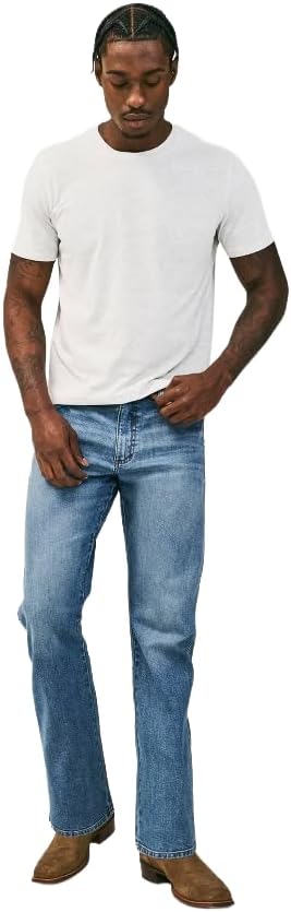 Wrangler Men's Relaxed Fit Bootcut Jeans - (Medium Wash, 42x30)