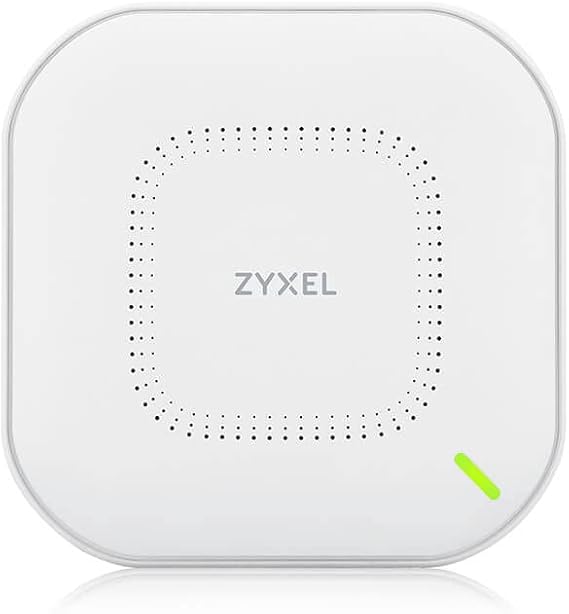 Zyxel WiFi 6 AX3000 Wireless Multi-Gigabit Pro Access Point | Smart Antenna | 2.5G Uplink & 1 GbE PT | Mesh | PoE+ | 1 Year Nebula Pro [WAX630S]