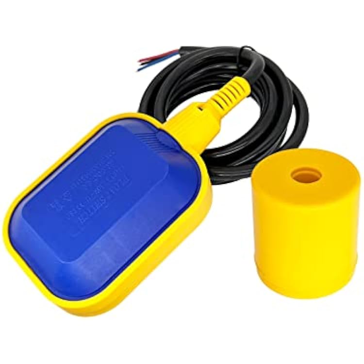 4M Cable Float Switch Water Level Controller for Tank Pump Sump Pump, Water Tank,Float Switch for Water Tank