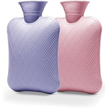 Hot Water Bottle (2L Purple + 2L Pink)