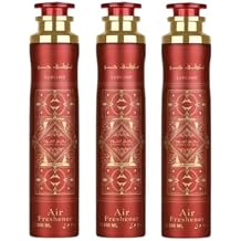 Arabian Air FreshenerAir Freshener 3X Bundle - 300ml Each | Dubai | Luxury Scent, | Long-Lasting, Premium Scent for Home, Office & Car (3X Badee Al Oud Sublime)