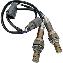 2Pcs 89465-53060 89465-53080 Downstream Oxygen Sensor O2 Sensor Replacement for 1998 1999 2000 2001 2002 2003 2004 2005 for Toyota Altezza Gita SXE10 3SGE 2.0L 8946553060 8946553080