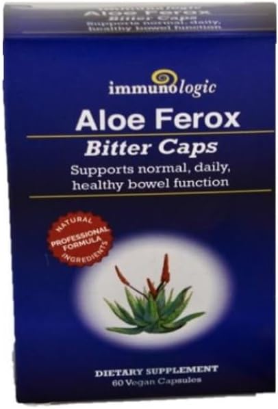 Aloe Ferox Whole Leaf Bitter Bowel & Immune 60 Capsules