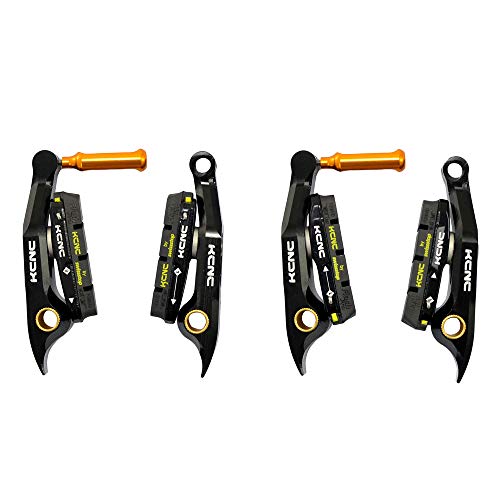KCNC VB2 Direct Mount Aero V-Brake Set Front and Rear, Black, SK2046