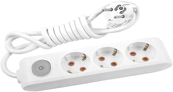 Viko Multi-Let Triple Socket Switched Ball Wired Ç.K 1 Mt