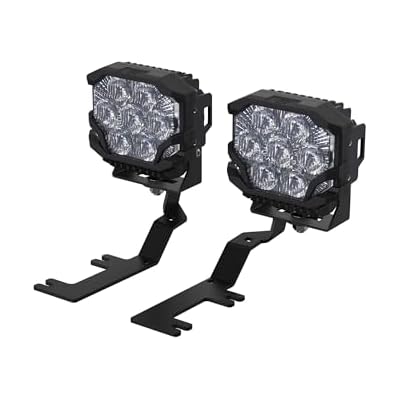 Morimoto BigBanger Ditch Light Kit: Fits Chevrolet Silverado 1500 14-18 HXB Yellow Spot Beam
