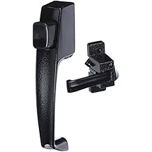 HAMPTON PRODUCTS-WRIGHT V398BL Push Button Latch, Black