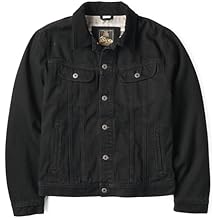 Huckberry Flint and Tinder Flannel-Lined Denim Trucker Jacket, Mens Jean Jacket